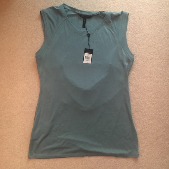 BCBGMaxAzria Tops - Open back athletic top NEW